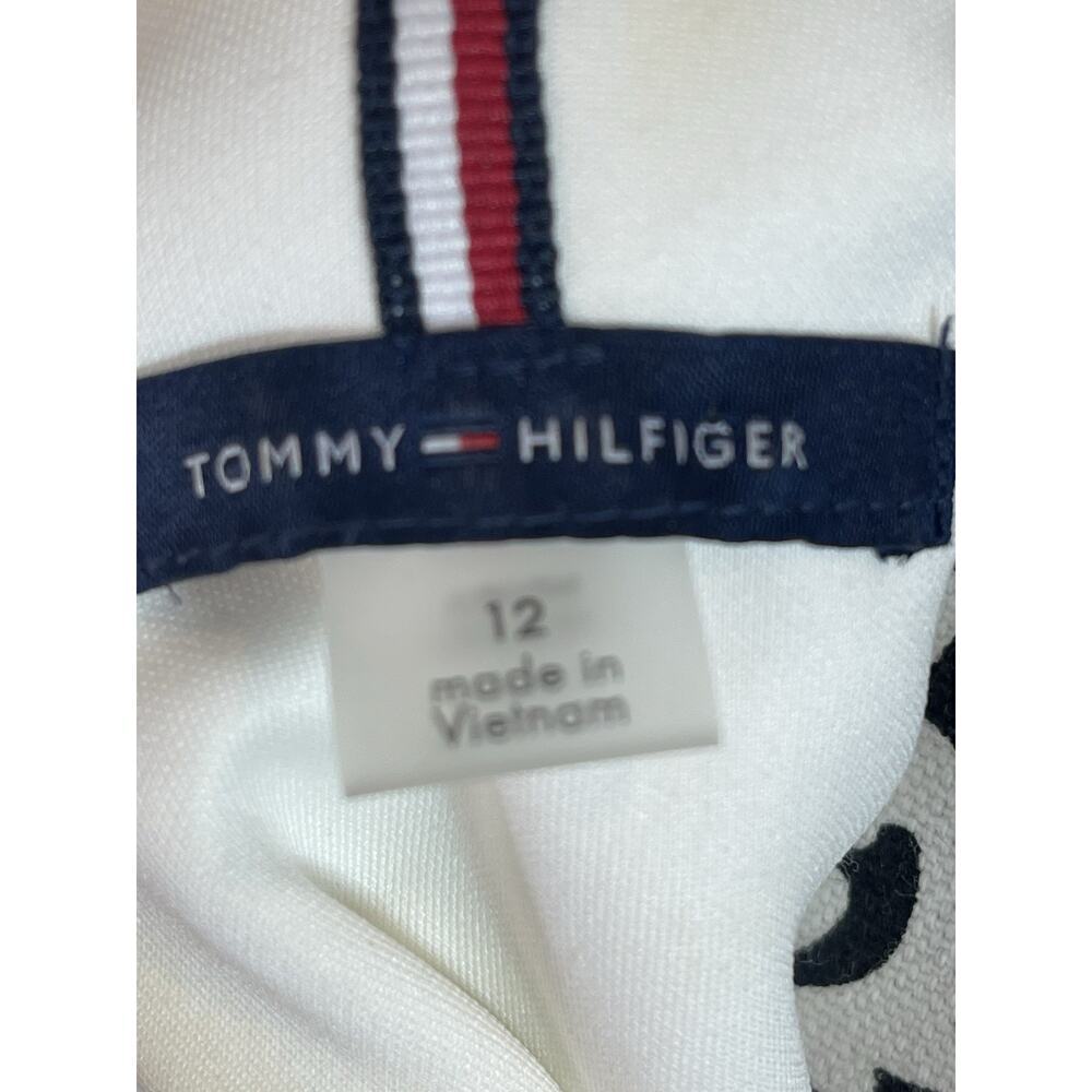 Tommy Hilfiger Dress, Black And White Block Cap Sleeve Size 12 New Without Tags‍ - Picture 5 of 9